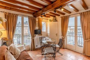 Appartements Key West - charming studio ON the port of Honfleur - Superb 360 view : photos des chambres