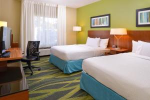 Queen Room with Two Queen Beds room in Fairfield Inn Salt Lake City Layton