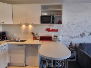 Studio rénové au pied des pistes avec balcon et TV - FR-1-181-2573