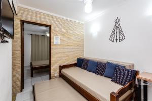 A1-CantoForte - 400 metrosPraia - ARCond - Wifi - Ideal para Família até 6 pessoa, sem roupa cama-banho