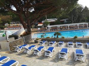 Villages vacances Mobil-Home a louer dans le golfe de Saint-Tropez : photos des chambres