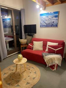 Chaleureux studio montagnard avec balcon 2402