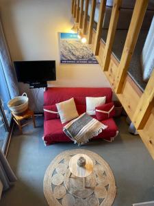 Chaleureux studio montagnard avec balcon 2402