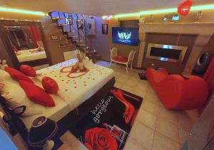 Maisons de vacances Love Room Les Secrets de Winna : photos des chambres