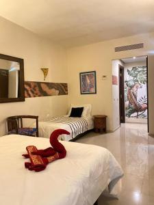 Residence sur plage, 2 piscines