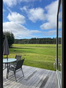 Stuga på unika Siljan Airpark