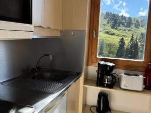 Résidence Onyx - Studio fonctionnel · Au pied des pistes · Vue pistes MAE-3804