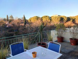 Appartements La terrasse de l'Imbut - Climatisation & Piscine : photos des chambres