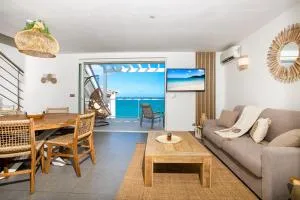 Sur la plage de Grand Case - Entièrement rénové - 2ch duplex - 6p - Dawn Beach