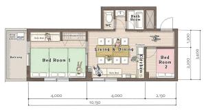 Stay in the most popular city for young people in Japan