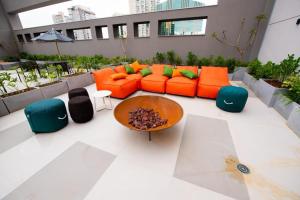 Full Rooftop apartment with pool and gym, yoga room and cinema