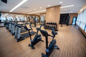 Full Rooftop apartment with pool and gym, yoga room and cinema