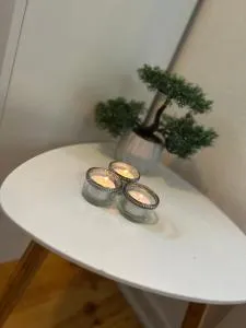 Lækker og lys lejlighed med fri parkering tæt på både pulserende byliv samt rolige omgivelser i form af vores smukke natur - Langå