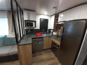 Campings Mobil home Canet Roussillon 4 etoiles le Mar Estang 8 pers : photos des chambres