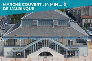 Appartements L'intemporel - Grand T2 Climatise, Terrasse couverte en Hypercentre : photos des chambres
