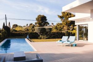 Villa luxe Ibiza Style, with heated pool