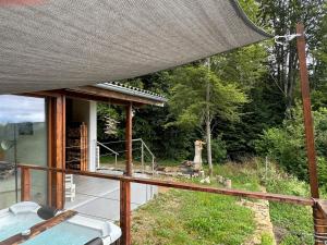 Chalet isolé avec jacuzzi et vue panoramique