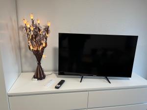 Studio an der Elbe mit Balkon, Küche und Netflix