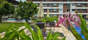 Flat 2Qts em Resort Beira Mar Porto de Galinhas