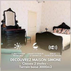 Grande Maison Simone-Climatisation-Parking-Terrain - Pennautier