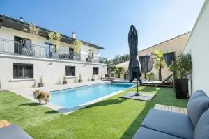 Suite dans une belle maison avec piscine - 马西伊特莱尔