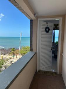 Flat Beira Mar com vista total para o mar