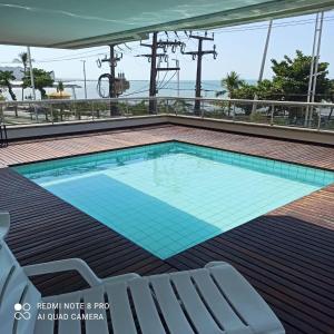 Flat Beira Mar com vista total para o mar