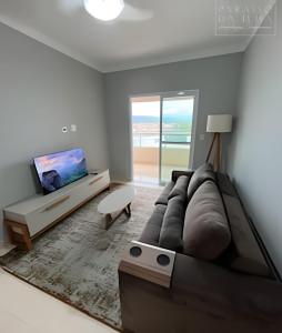 Apartamento Varanda e Churrasqueira Pé na Areia PG