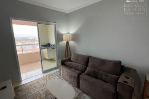 Apartamento Varanda e Churrasqueira Pé na Areia PG