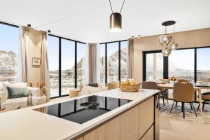 Panoramautsikten Lofoten with Jacuzzi