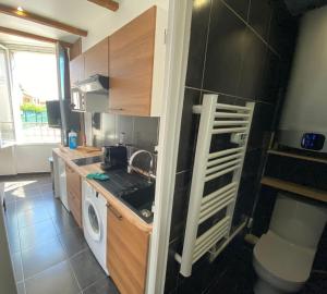 Studio decoration mountain 15 min from Paris