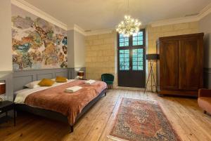 Maisons de vacances Chateau Belvedere - Swimming pool, Vineyard & countryside : photos des chambres