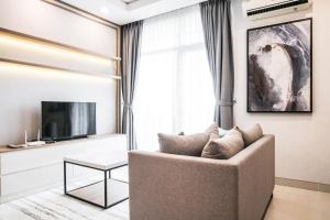 2BR Luxury Modern Ciputra International Apartment By Travelio