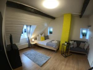 Stilvolle Altbauwohnung, Apartment Feder & leicht