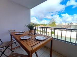 Appartements Saint Palais sur Mer - STUDIO - residence LES SABLES D'OR - CENTRE VILLE : photos des chambres