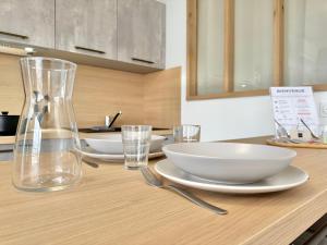 Appartements L-Ecrin de verdure - Calme - Parking Prive - Central - Neuf : photos des chambres