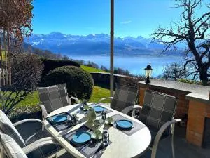 SwissHut Stunning Views Alps Lake - Chalet Chrutzwag - Sigriswil
