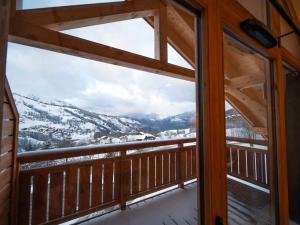 Moderne T4 à Valmorel, 7 pers., 3 ch., parking, casier à ski, linge inclus - FR-1-291-1020