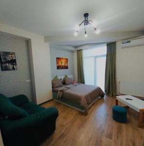 studio in new apartment building