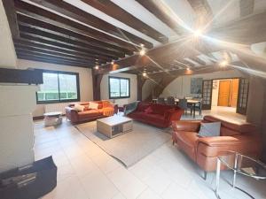 Maisons de vacances Belle longere normande avec piscine chauffee : photos des chambres
