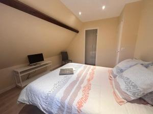 Maisons de vacances Belle longere normande avec piscine chauffee : photos des chambres