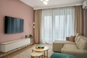 CityScape Blush Pink, Cozy modern apt - Prejmer