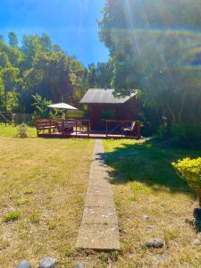 Casa 1 de relajo con áreas verdes