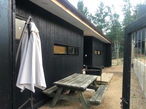 Hermosa casa en el bosque