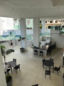 Lazer completo e ar condicionado nos quartos