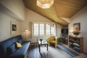 Top floor flat with lake view and balcony - Hofstetten 