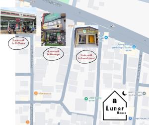 Lunar house - 2 min to Hatyai village