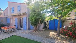 Maisonnette familiale climatisée dans résidence avec piscine