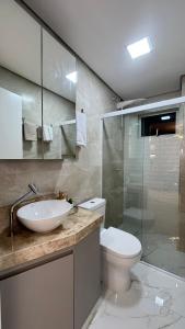 Apto Boca de Leão- 2 Quartos, Apto todo climatizado - moderno, confortável, à 150m do Parque Termal!