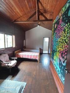 Suíte Ampla em Casa Familiar com acesso a Lagoa